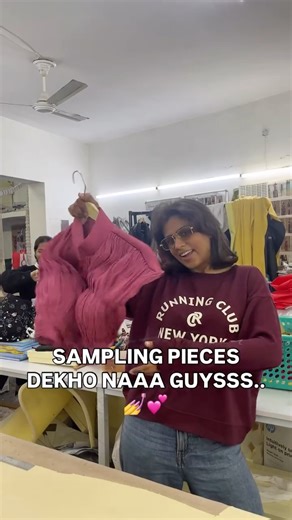 Design and Production House on Instagram: "Sampling pieces in full swing. 💅"