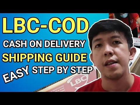 COD SHIPPING SA LBC EXPRESS | STEP BY STEP