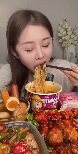 Extreme Spicy Food ASMR Mukbang | Noodles Challenge 💥 + Pancake Eating & Breakfast Feast 🥞🔥#shorts