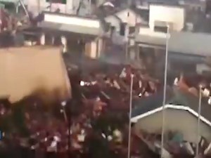 325K views · 3.9K reactions | Biggest Tsunami Caught On Camera Flash Flood Caught On Camera | Natural disasters | Facebook