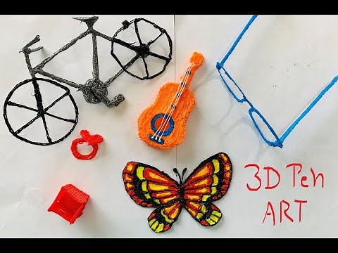 3D Pen Art/ For Beginner/at Home Activity For Kids And Adults
