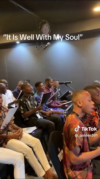 Rehearsal Moments of 'It Is Well With My Soul'
