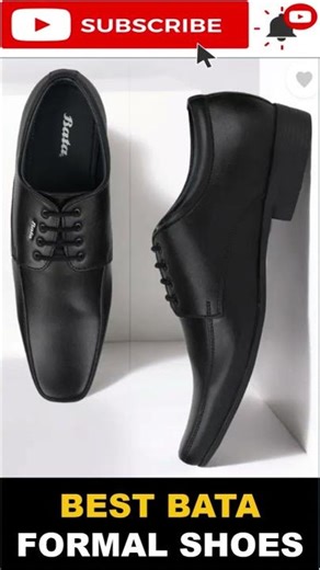 Best Branded Bata Black Formal Shoes for Men in India 2025