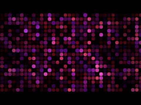 Purple Neon Dot Matrix Pulse | Neon LED Grid Animation | 4K Ambient Visuals