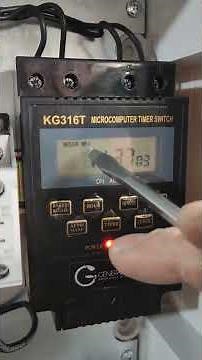 TIMER KG316T PROGRAMACIÓN CONFIGURACIÓN POR ELECTRISUM