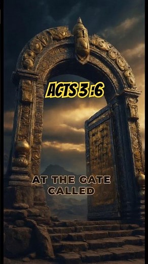 Acts 3:6 | Peter Heals a Lame Man | Miracle at the Temple | Bible Stories