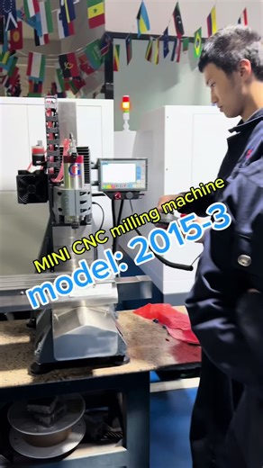 Is this the powerful, precise and compact mini CNC machine you want to have?#cnc #cncmachine #diy #cncmachinist #vmc