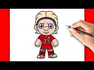 HOW TO DRAW ERLING HAALAND | DRAWING STEP BY STEP