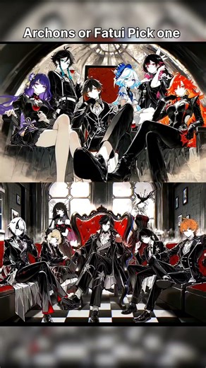 Archons or Fatui Pick one #genshin #genshinimpact