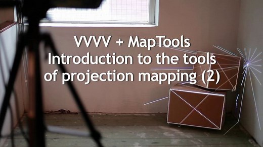 VVVV + MapTools : introduction to the tools of projection mapping (2)