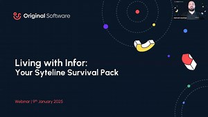 Living With Infor: Your Syteline Survival Pack Webinar 01.09.2025