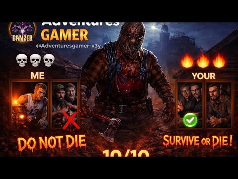Survive or Die Horror Game 😱 Killer Face Reveal | Do Not Die Challenge