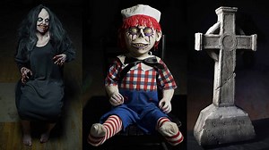 Distortions Unlimited 2018 Halloween & Haunt product catalog highlight video. Props, animated props, frightronics, & Decorations. Featuring Zombie Shock, Alien Autopsy, Gothic Gravestone, Wicked, Scare Bear, Dandy Andy and more. http://distortionsunlimited.com/ | Distortions Unlimited - Official