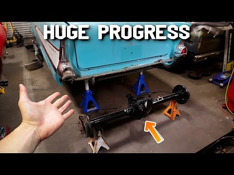57 Chevy Rear Suspension Install!