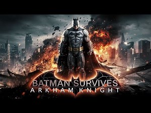 🔥 BATMAN SURVIVES THE IMPOSSIBLE EXPLOSION! 😱 | Arkham Knight Epic Moment