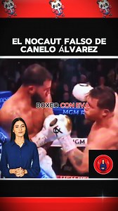 El nocaut falso de Canelo Alvarez #box #knockout #boxeo #boxing #parati | Boxeo con Eva