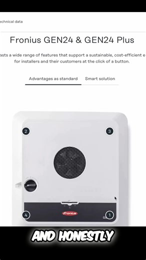 The Fronius Gen24 Hybrid inverter isn't just another piece of equipment; it's built with solid design and excellent support. With multiple models and MPPT inputs, it offers balanced, efficient, and safe performance. Plus, a simple internet connection extends the warranty to 12 years. Watch the full length video at: https://youtu.be/DEIBFji7yko Request a service quote today to upgrade your existing string inverter: www.reinnovations.org/contact #Fronius #Gen24 #HybridInverter #SolarEnergy #Renewa