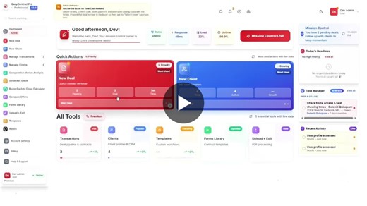 Streamlining Real Estate Contracts with EasyContractPro | EasyContractPro posted on the topic | LinkedIn