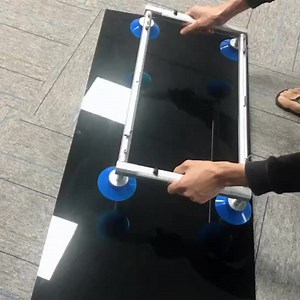 (Auto Vacuum Release)  TV Screen Vacuum Sucker Lifter Handle Frame LCD Panel Open Cell Glass Remove Tool Vacuum Suction Cups