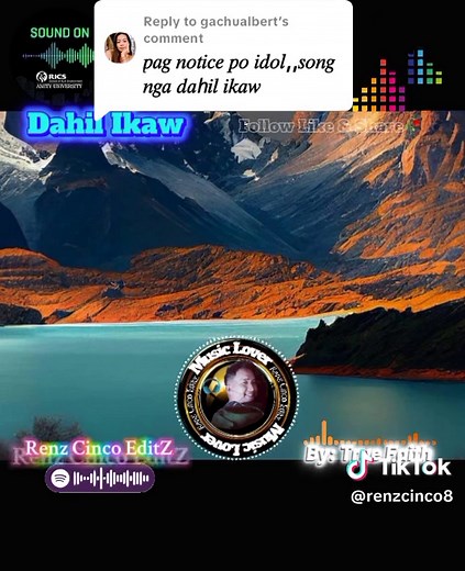 Dahil Ikaw: True Faith Lyrics and Emotional Reflections