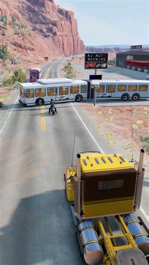 Dangerous Maneuver Ep.454 | Car Crash - BeamNG Drive