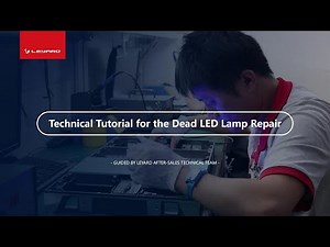 Leyard Technical Tutorial ep.01 - How to Repair the Dead LED Display Lamp
