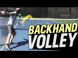 The Perfect Backhand Volley Lesson