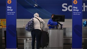 At Southwest Airlines, checked bags will no longer fly for free
