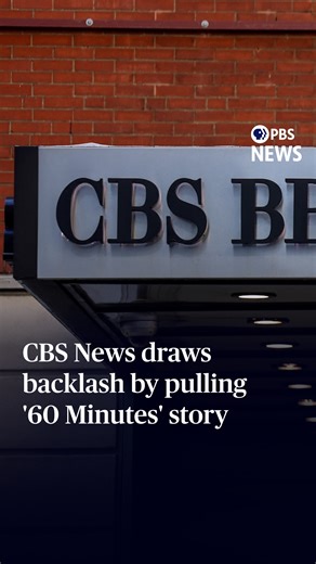 CBS News pulled an investigative report on 60 Minutes just a day before it was set to air. It promised a look at allegations of abuse and torture suffered by men deported by the Trump administration and sent to a prison in El Salvador. Editor-in-Chief Bari Weiss said the segment would eventually run, but it needed comment from the administration. William Brangham discussed more with Brian Stelter. | PBS NewsHour