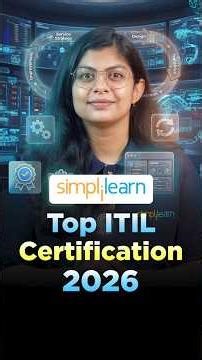 🔥Top ITIL Certifications of 2026: Boost Your IT Career #shorts #simplilearn