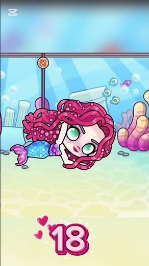 Mermaid Ariel to Human Evolution 😱✨ #avatarworld #tocaboca #trending #fypシ #shorts #pazu #glowup