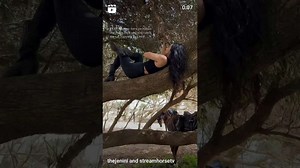 horse girl but also tree girl