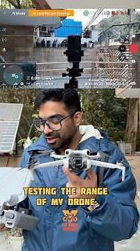 Testing the Range of Mini 4 pro in india | DJI Drone