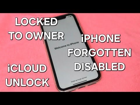 iCloud Unlock✔️Activation Lock Bypass✔️Locked to Owner✔️iPhone Forgotten/Disable without Computer✔️