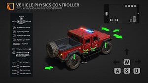 [RELEASED] Armor Police Vehicle Physics Controller with siren and light system