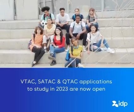 VTAC, SATAC & QTAC applications are now OPEN  Get started on your application today! Book a free appointment with our education counsellors - https://bit.ly/36Whav8  #StudyinAustralia | IDP Education | Facebook