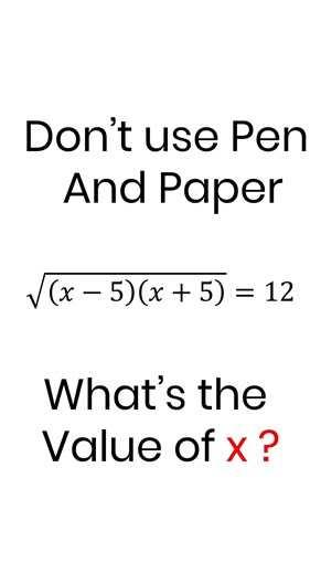 4.3K views · 14 reactions | Can you solve this math problem ? #enigneering #math #science #stem | EngineerKnow | Facebook