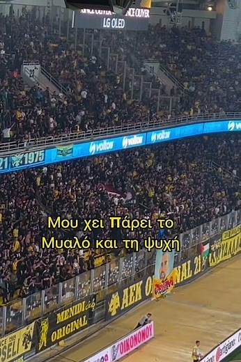 Μαστουρώσαμε Δικεφαλε αετε Original 21 ultras #football #aek #fans #viral #shorts