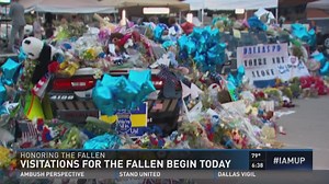 Funeral, memorial information for fallen officers