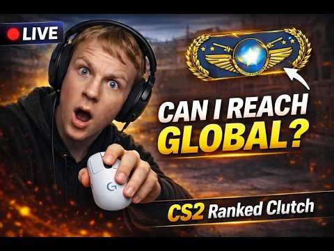 🔴 LIVE – CS2 Solo Queue to Global Elite… I Might Regret This