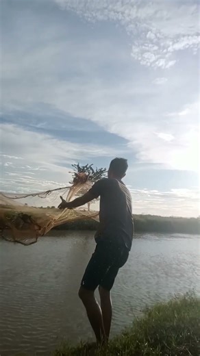 Very beautiful scenery at the fishing spot.