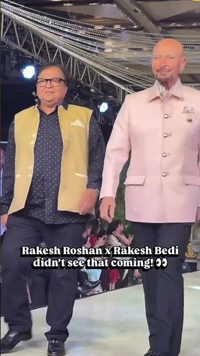 Post Dhurandhar 2’s success, Rakesh Bedi with Rakesh Roshan at the Beti Charity Walk today! 😍
