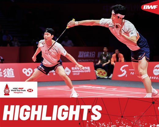 World champions Kim/Seo 🇰🇷 contest Man/Tee 🇲🇾 in Group A. #BWFWorldTourFinals #Hangzhou2025 | BWF — Badminton World Federation