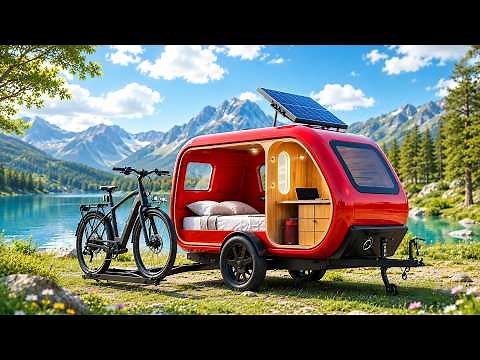 11 Incredible Bike Campers That Turn Bicycles Into Tiny Homes