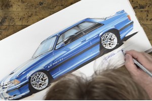 Chip Foose Draws A Fox Body Mustang: His Interpretation Of The Car If Carroll Shelby Had Helped Design The Original