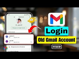 How to Login Old Gmail Account