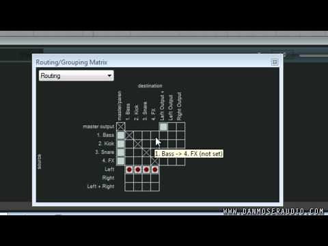 Reaper Tutorial: Routing Matrix Basics