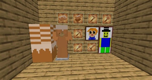 Cinnamon Roll Netherite Minecraft Texture Pack