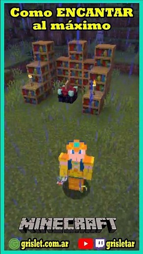 How to Place Bookshelves for Maximum Enchantment in Minecraft! 📚✨ #minecraft #minecrafttutorial