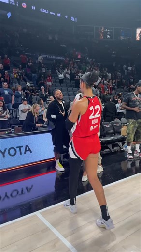 10K views · 17K reactions | The stars were front and center at tonight’s Aces vs. Sparks matchup  | WNBA | Facebook